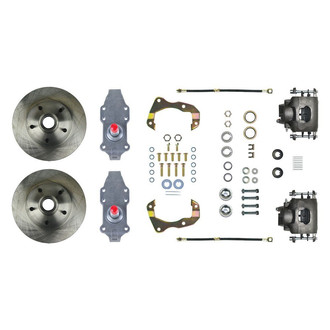 The Right Stuff® - Drum-to-Disc Plain Front Brake Conversion Kit