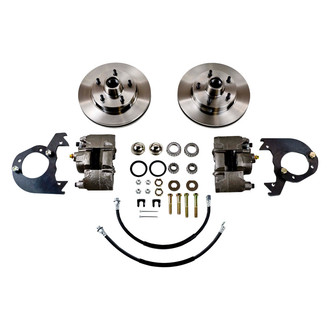 The Right Stuff® - Drum-to-Disc Plain Front Brake Conversion Kit
