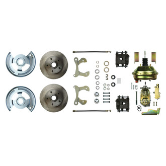 The Right Stuff® - Drum-to-Disc Plain Front Brake Conversion Kit
