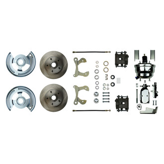The Right Stuff® - Drum-to-Disc Plain Front Brake Conversion Kit