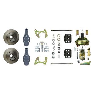 The Right Stuff® - Drum-to-Disc Plain Front Brake Conversion Kit