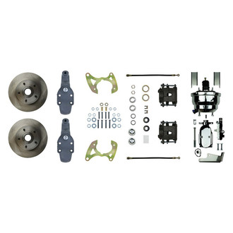 The Right Stuff® - Drum-to-Disc Plain Front Brake Conversion Kit