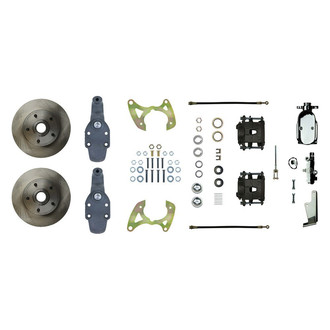 The Right Stuff® - Drum-to-Disc Plain Front Brake Conversion Kit