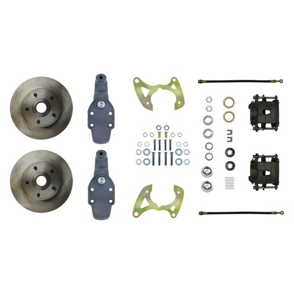  The Right Stuff® - Drum-to-Disc Plain Front Brake Conversion Kit
