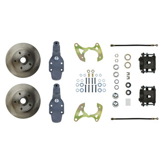 The Right Stuff® - Drum-to-Disc Plain Front Brake Conversion Kit