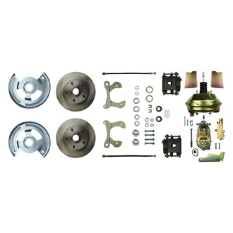 The Right Stuff® - Drum-to-Disc Plain Front Brake Conversion Kit