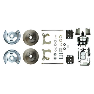 The Right Stuff® - Drum-to-Disc Plain Front Brake Conversion Kit
