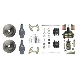 The Right Stuff® - Drum-to-Disc Plain Front Brake Conversion Kit