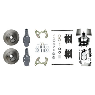 The Right Stuff® - Drum-to-Disc Plain Front Brake Conversion Kit