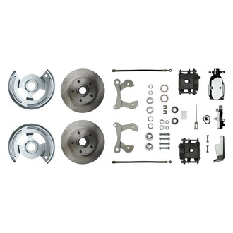 The Right Stuff® - Drum-to-Disc Plain Front Brake Conversion Kit