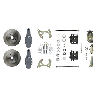 The Right Stuff® - Drum-to-Disc Plain Front Brake Conversion Kit