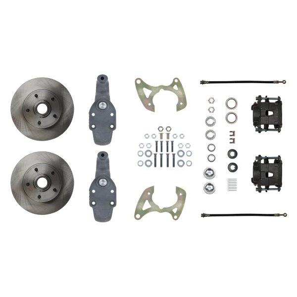  Right Stuff® - Drum-to-Disc Plain Front Brake Conversion Kit