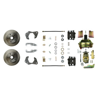 The Right Stuff® - Drum-to-Disc Plain Front Brake Conversion Kit