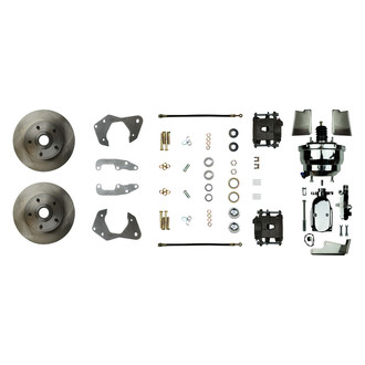 The Right Stuff® - Drum-to-Disc Plain Front Brake Conversion Kit