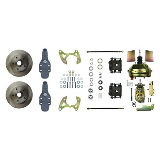 The Right Stuff® - Drum-to-Disc Plain Front Brake Conversion Kit