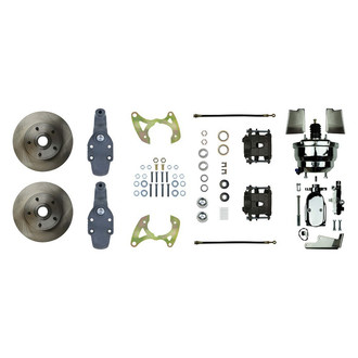 The Right Stuff® - Drum-to-Disc Plain Front Brake Conversion Kit