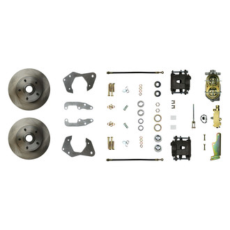 The Right Stuff® - Drum-to-Disc Plain Front Brake Conversion Kit