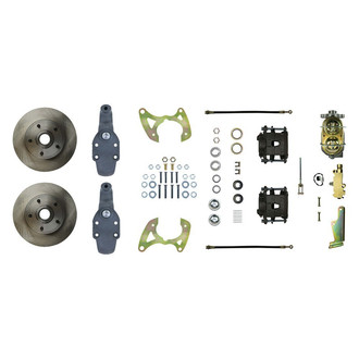 The Right Stuff® - Drum-to-Disc Plain Front Brake Conversion Kit