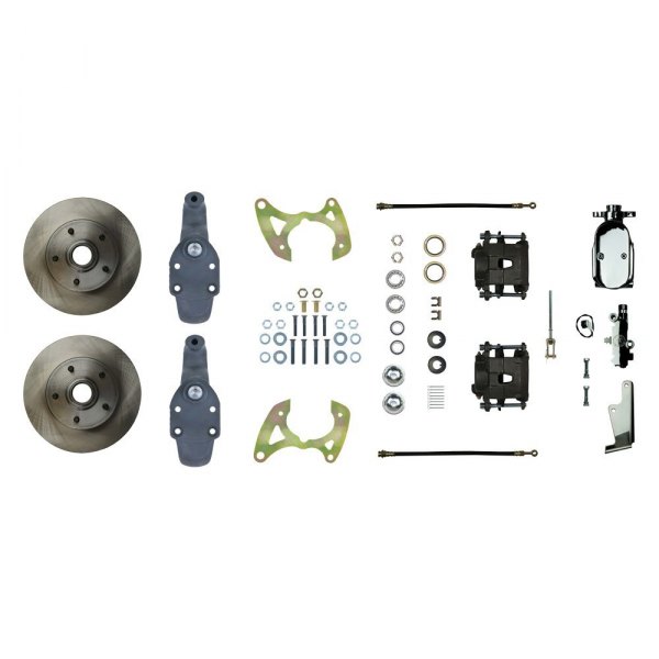  The Right Stuff® - Drum-to-Disc Plain Front Brake Conversion Kit