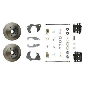 The Right Stuff® - Drum-to-Disc Plain Front Brake Conversion Kit