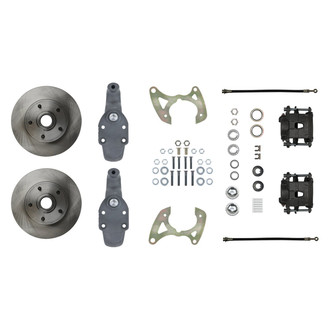 The Right Stuff® - Drum-to-Disc Plain Front Brake Conversion Kit
