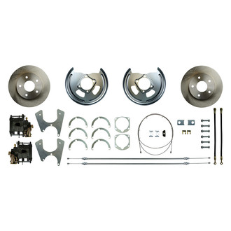 The Right Stuff® - Drum-to-Disc Plain Rear Brake Conversion Kit