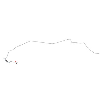 The Right Stuff® - Front Rearward Brake Hydraulic Line
