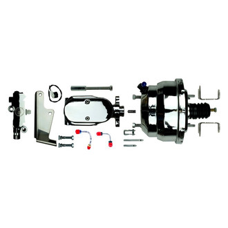 The Right Stuff® - Chrome Power Brake Booster and Master Cylinder Assembly