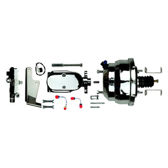 The Right Stuff® - Chrome Power Brake Booster and Master Cylinder Assembly