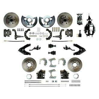 The Right Stuff® - Drum-to-Disc Plain Front and Rear Brake Conversion Kit