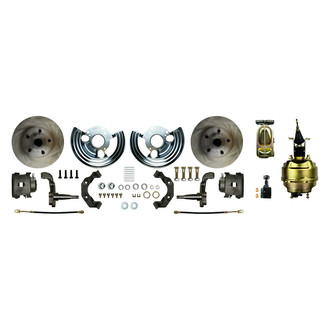 The Right Stuff® - Drum-to-Disc Plain Front Brake Conversion Kit