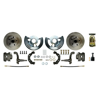 The Right Stuff® - Drum-to-Disc Plain Front Brake Conversion Kit