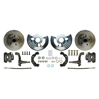 The Right Stuff® - Drum-to-Disc Plain Front Brake Conversion Kit