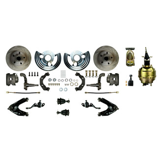The Right Stuff® - Drum-to-Disc Plain Front Brake Conversion Kit