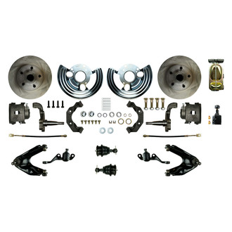 The Right Stuff® - Drum-to-Disc Plain Front Brake Conversion Kit