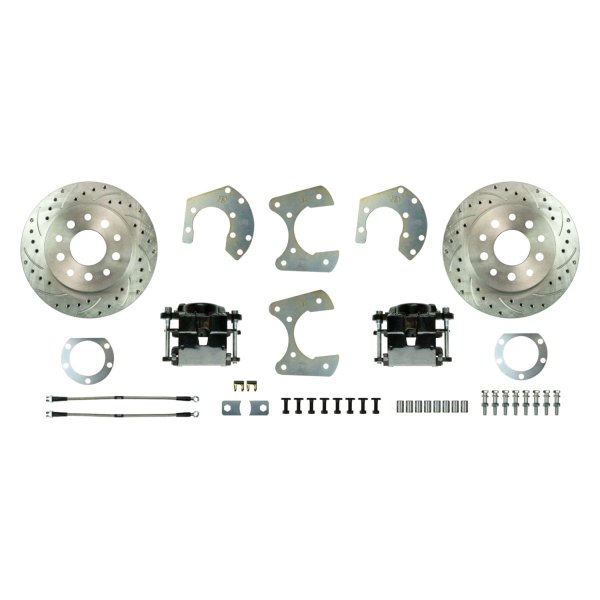  Right Stuff® - Drum-to-Disc Drilled and Slotted Rear Brake Conversion Kit