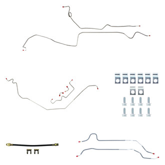 The Right Stuff® - Front and Rear Conversion Brake Hydraulic Line Kit