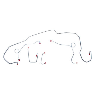 The Right Stuff® - Front Brake Hydraulic Line Kit