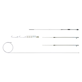 The Right Stuff® - Stainless Steel Parking Brake Cable Set