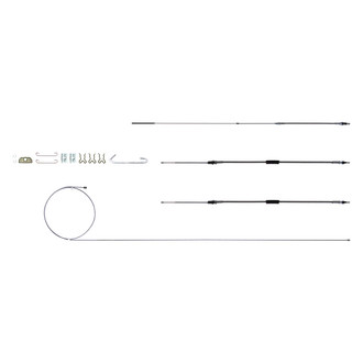 The Right Stuff® - Mild Steel Parking Brake Cable Set