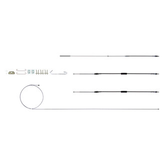 The Right Stuff® - Stainless Steel Parking Brake Cable Set