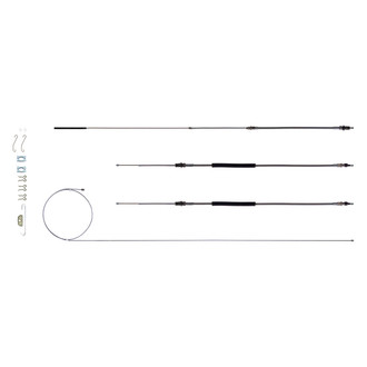 The Right Stuff® - Mild Steel Parking Brake Cable Set