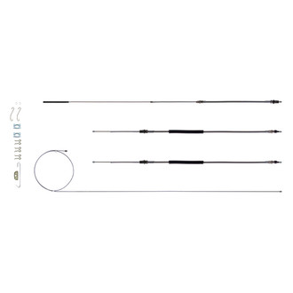 The Right Stuff® - Stainless Steel Parking Brake Cable Set