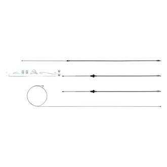 The Right Stuff® - Mild Steel Parking Brake Cable Set