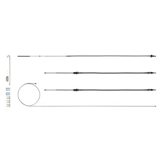 The Right Stuff® - Stainless Steel Parking Brake Cable Set