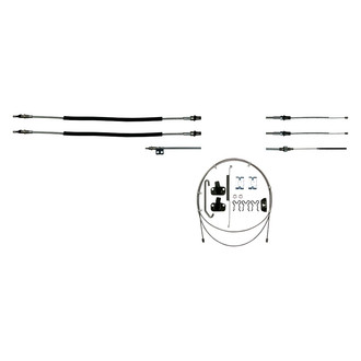 The Right Stuff® - Stainless Steel Parking Brake Cable Set