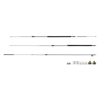 The Right Stuff® - Stainless Steel Parking Brake Cable Set