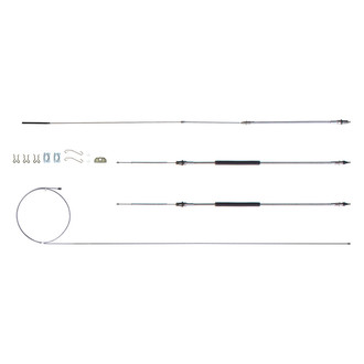 The Right Stuff® - Mild Steel Parking Brake Cable Set