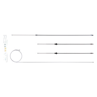 The Right Stuff® - Stainless Steel Parking Brake Cable Set