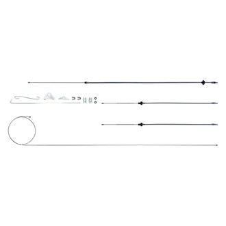 The Right Stuff® - Mild Steel Parking Brake Cable Set